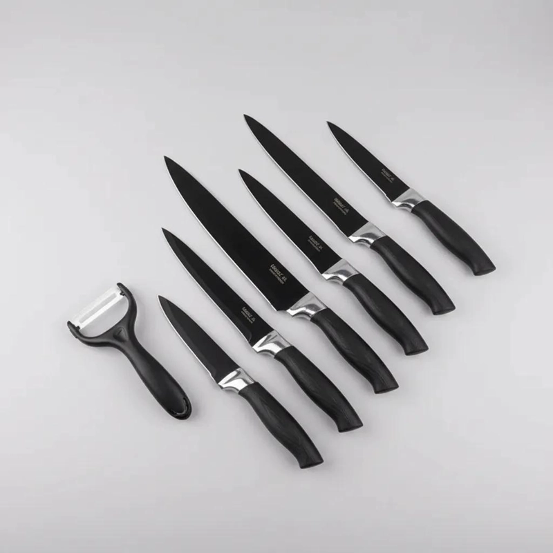 SET DE CUCHILLOS DE COCINA ANTIBACTERIAL 7 PIEZAS - 6