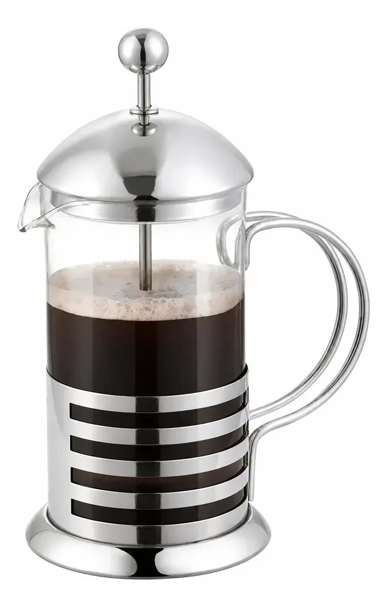 CAFETERA PRENSA FRANCESA ACERO INOXIDABLE 600 ML - 1