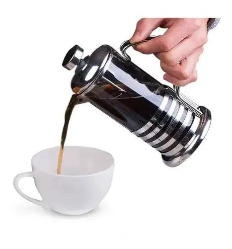 CAFETERA PRENSA FRANCESA ACERO INOXIDABLE 600 ML - 2