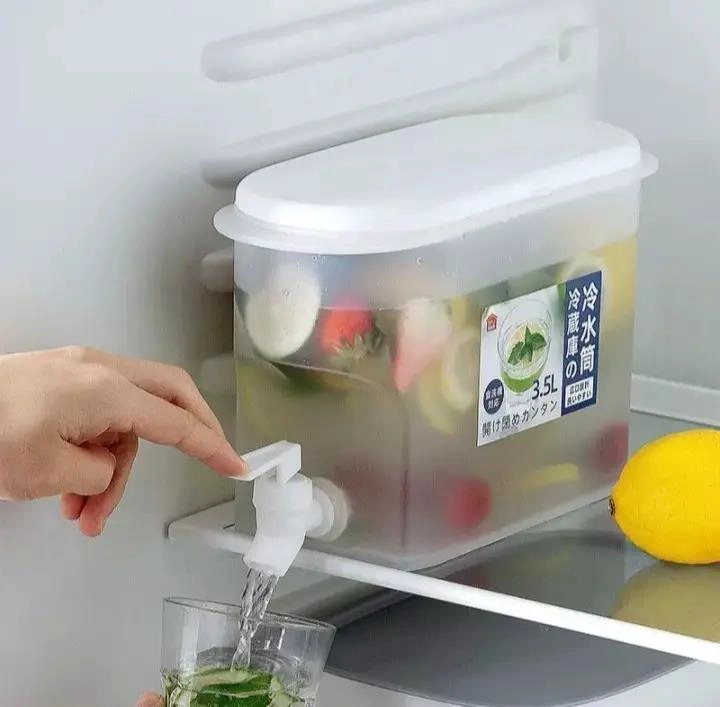 JARRA DISPENSADORA DE BEBIDAS CON GRIFO Y FILTRO 3500 ML - 5