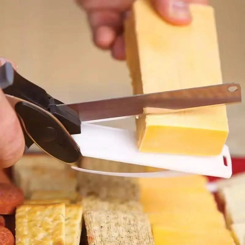 TIJERAS MULTIFUNCIONALES PARA CORTAR ALIMENTOS Y VERDURAS - 5