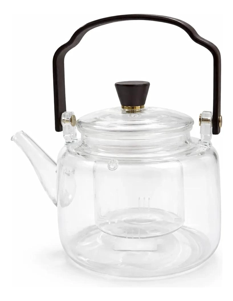 TETERA DE VIDRIO CON INFUSOR ELEGANTE Y FUNCIONAL - 1