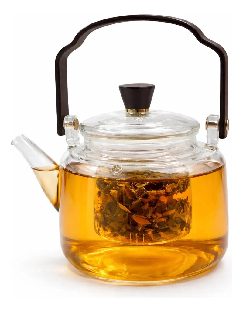 TETERA DE VIDRIO CON INFUSOR ELEGANTE Y FUNCIONAL - 2