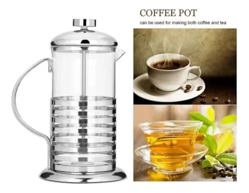 CAFETERA PRENSA FRANCESA 1000ML DE GRAN CAPACIDAD - 2