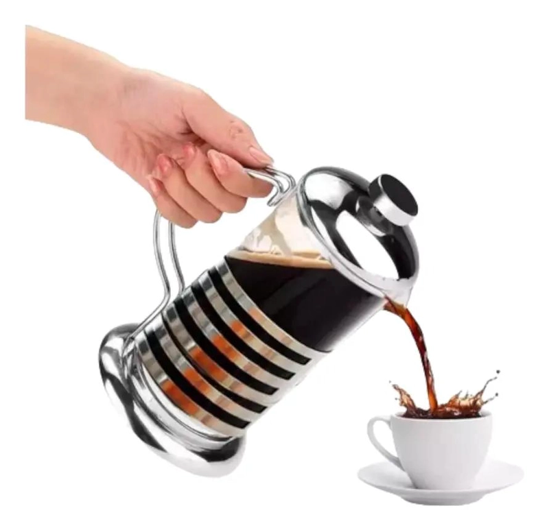 CAFETERA PRENSA FRANCESA 1000ML DE GRAN CAPACIDAD - 6