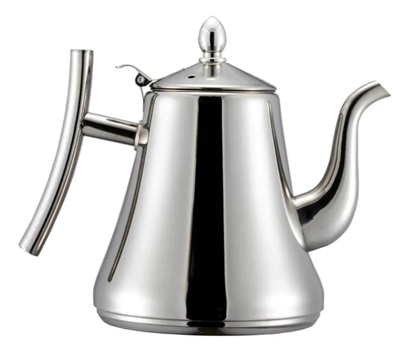 TETERA DE ACERO INOXIDABLE 1 LITRO CON FILTRO PARA INFUSIONES - 4
