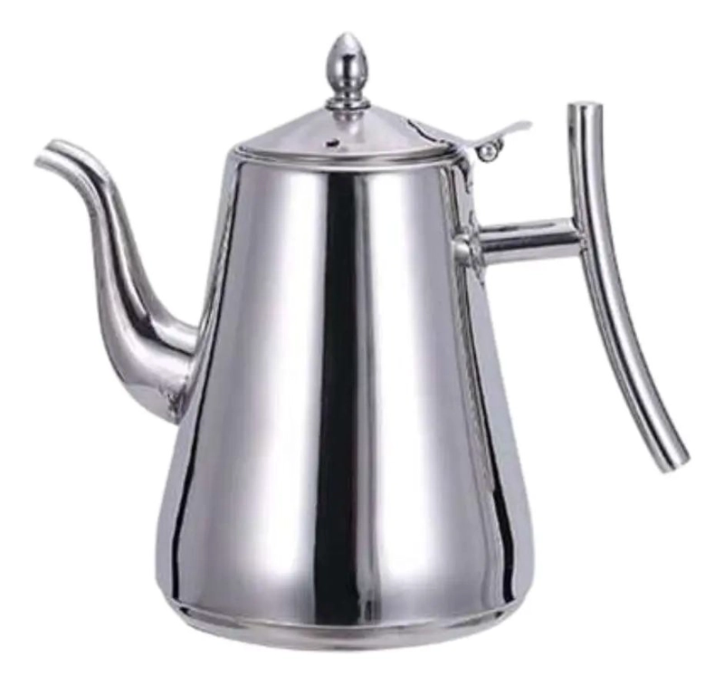 TETERA DE ACERO INOXIDABLE 1 LITRO CON FILTRO PARA INFUSIONES - 7