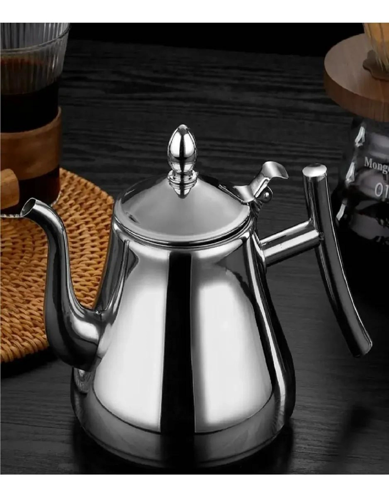TETERA INFUSOR 1 LITRO ACERO INOXIDABLE ELEGANTE Y FUNCIONAL - 6