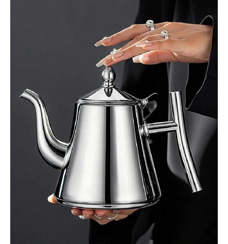 TETERA INFUSOR 1 LITRO ACERO INOXIDABLE ELEGANTE Y FUNCIONAL - 7