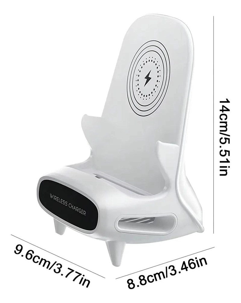 CARGADOR INALAMBRICO PORTATIL MAGNE TICO PARA SMARTPHONES - 2