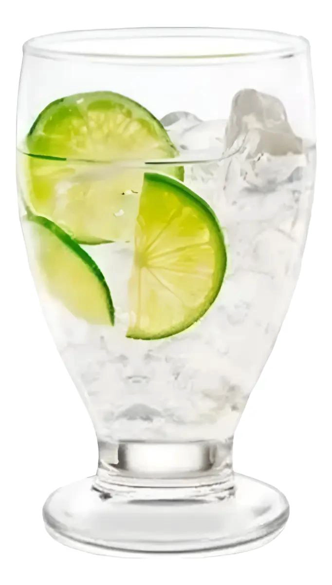SET DE 6 COPAS DE CRISTAL PARA AGUA Y BEBIDAS TRANSPARENTES - 4
