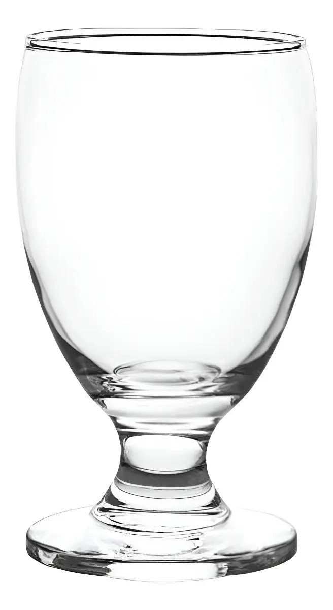 SET DE 6 COPAS DE CRISTAL PARA AGUA Y BEBIDAS TRANSPARENTES - 5