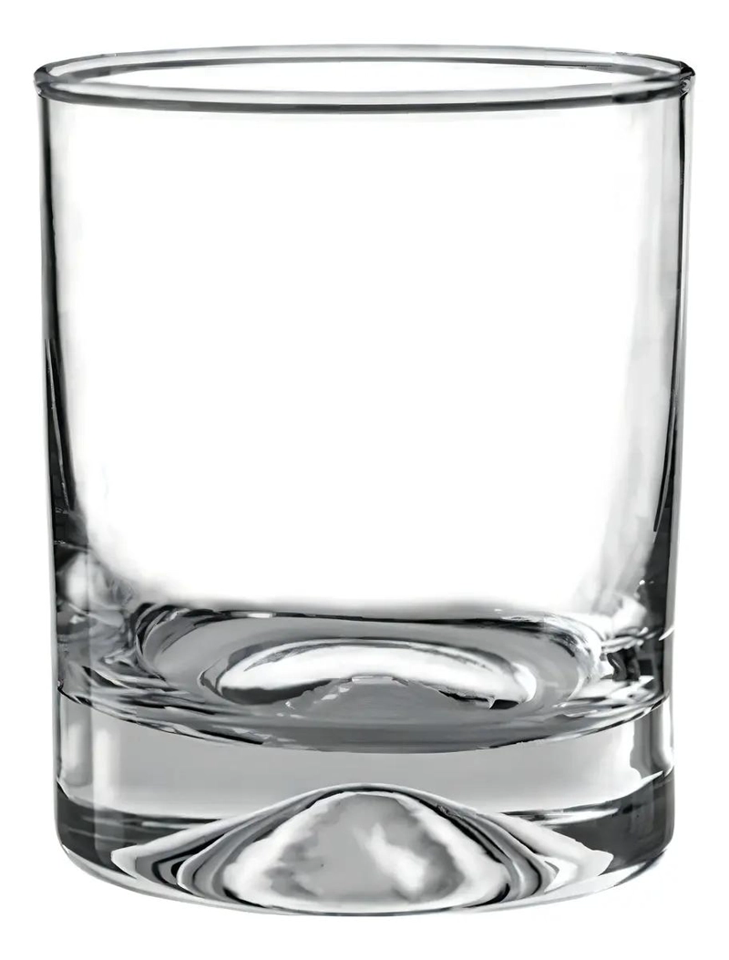 SET DE 6 VASOS DE WHISKY MANHATTAN DE CRISTAR EN VIDRIO TRANSPARENTE - 1
