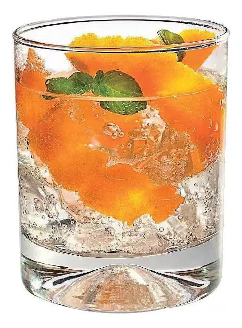 SET DE 6 VASOS DE WHISKY MANHATTAN DE CRISTAR EN VIDRIO TRANSPARENTE - 3