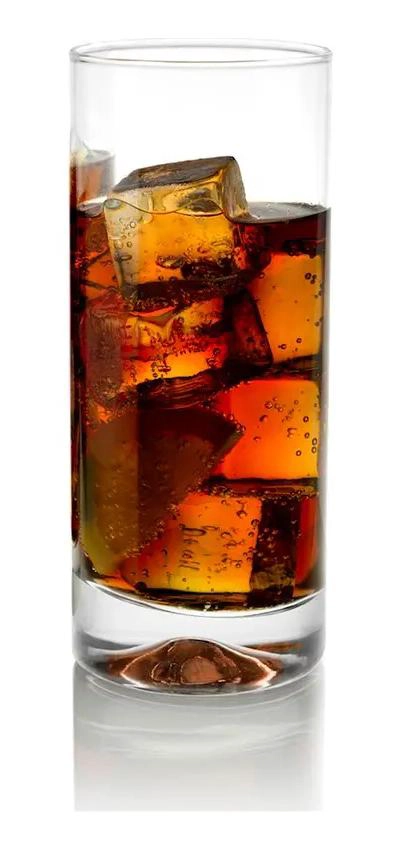 SET DE 6 VASOS ALTOS DE VIDRIO PARA BEBIDAS DE 450ML - 4