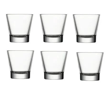 SET DE 6 VASOS DE VIDRIO TEMPLADO PARA SHOTS 85CC - 3