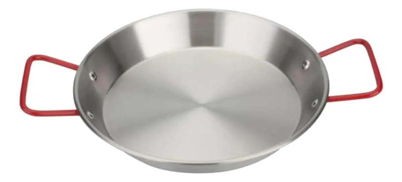 PAELLERA DE ACERO INOXIDABLE DE 30 CM PARA COCINAR - 4
