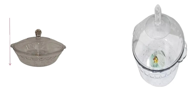 ENSALADERA DE 28 CM PARA SERVIR ENSALADAS Y FRUTAS - 1