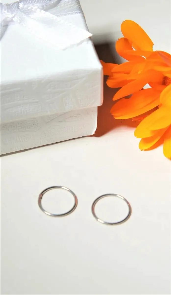 AROS CLICKER DE ACERO QUIRURGICO PARA PIERCINGS 8MM - 5
