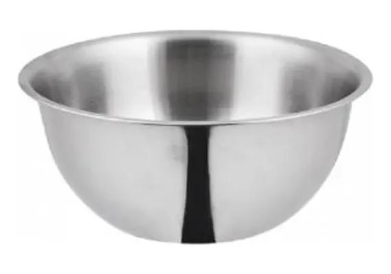 BOWL PROFUNDO DE ACERO INOXIDABLE 34 CM PARA MEZCLA - 1
