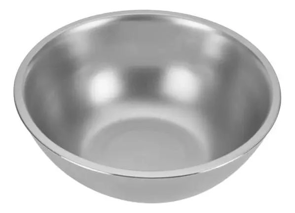 BOWL PROFUNDO DE ACERO INOXIDABLE 34 CM PARA MEZCLA - 2