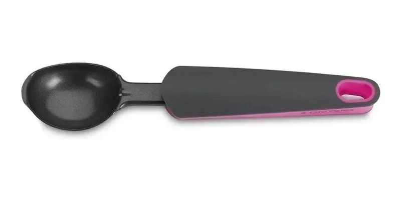 CUCHARA DE ACERO INOXIDABLE ANTIADHERENTE PARA HELADO 20 CM - 1