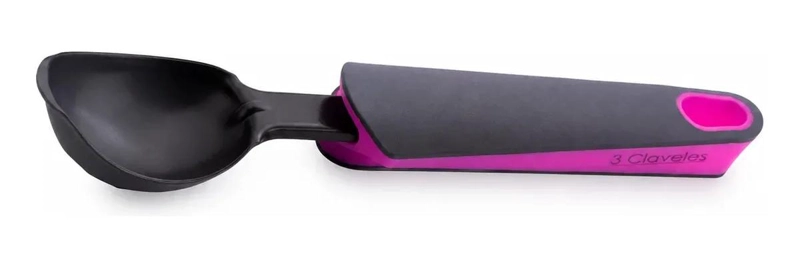 CUCHARA DE ACERO INOXIDABLE ANTIADHERENTE PARA HELADO 20 CM - 3