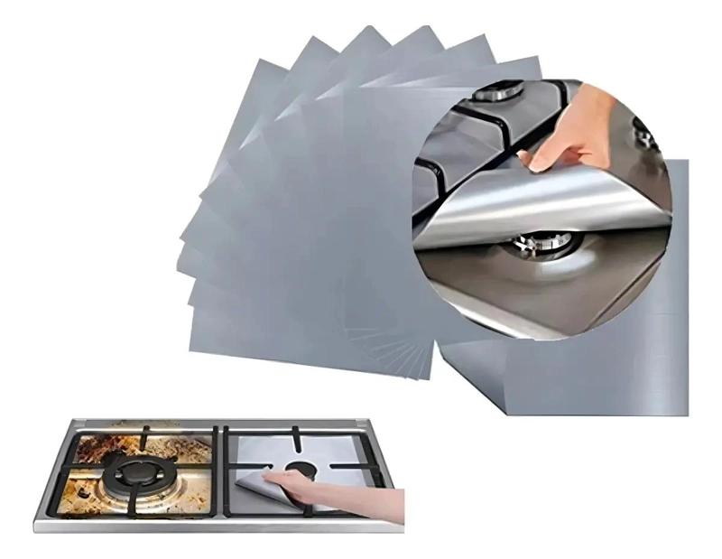 60 LAMINAS DE PAPEL DE ALUMINIO PARA USO CULINARIO - 2