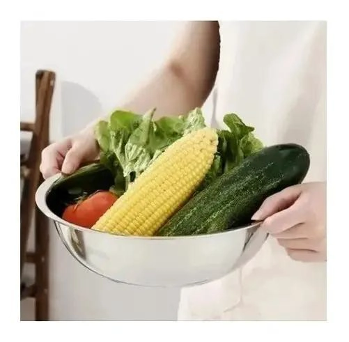 SET DE 5 BOWLS DE ACERO INOXIDABLE PARA MEZCLAR EN COCINA - 2