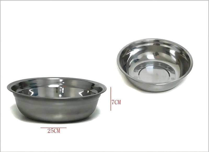 SET DE 5 BOWLS DE ACERO INOXIDABLE PARA MEZCLAR EN COCINA - 3