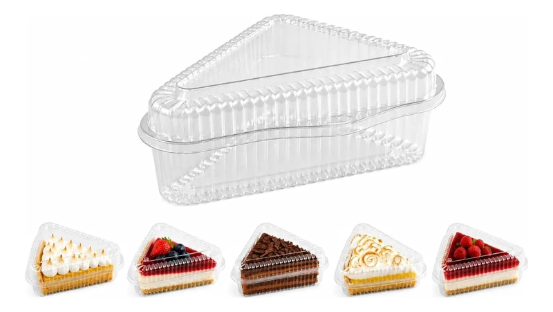 ENVASE TRIANGULAR PARA TARTALETAS Y POSTRES (50 UNIDADES) - 1