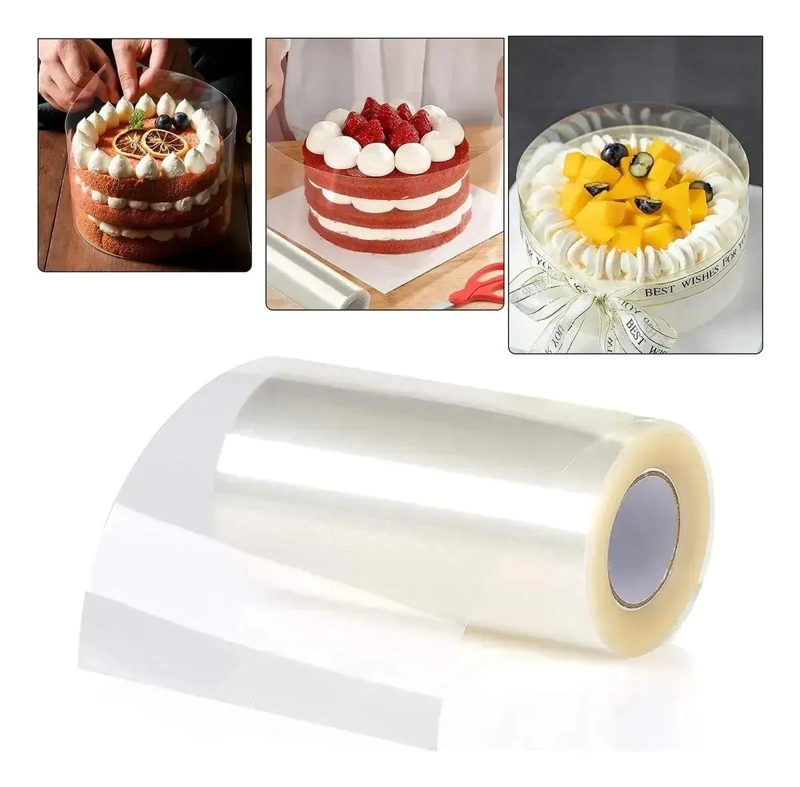 MOLDE DE ACETATO PARA REPOSTERIA 20CM X 30M IDEAL PARA DECORACION - 1