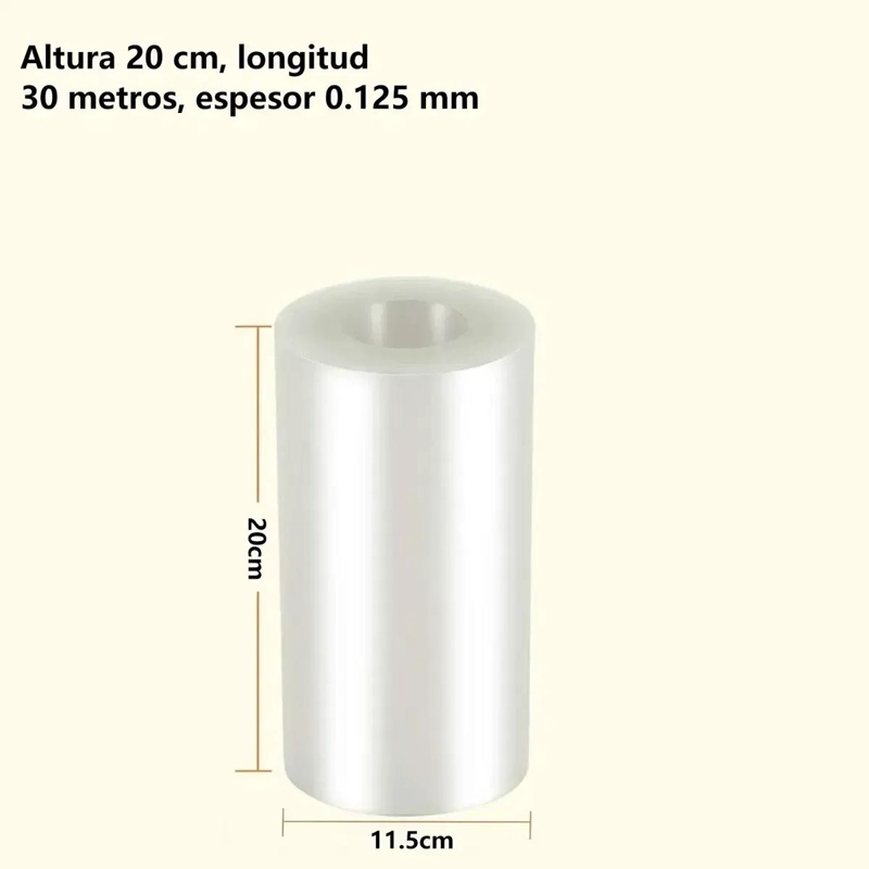 MOLDE DE ACETATO PARA REPOSTERIA 20CM X 30M IDEAL PARA DECORACION - 2