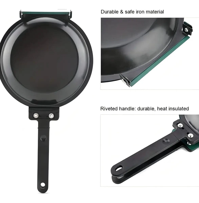 SARTE N PANQUEQUERA ANTIADHERENTE DE CERAMICA DOBLE CARA - 9