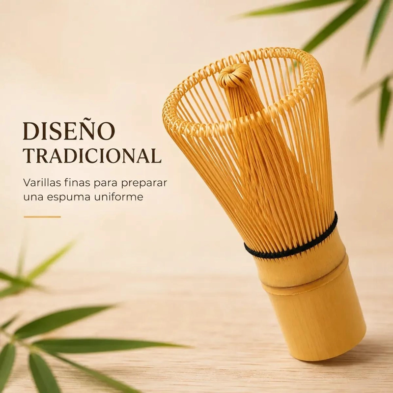 SET DE ACCESORIOS PARA PREPARAR TE  MATCHA EN CASA - 5