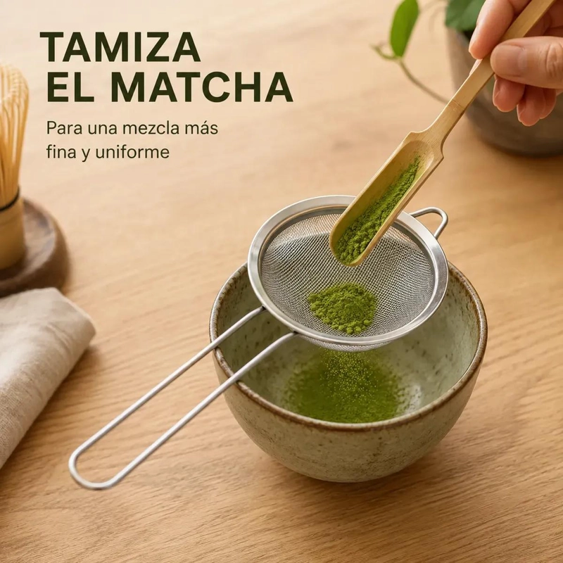 SET DE ACCESORIOS PARA PREPARAR TE  MATCHA EN CASA - 7
