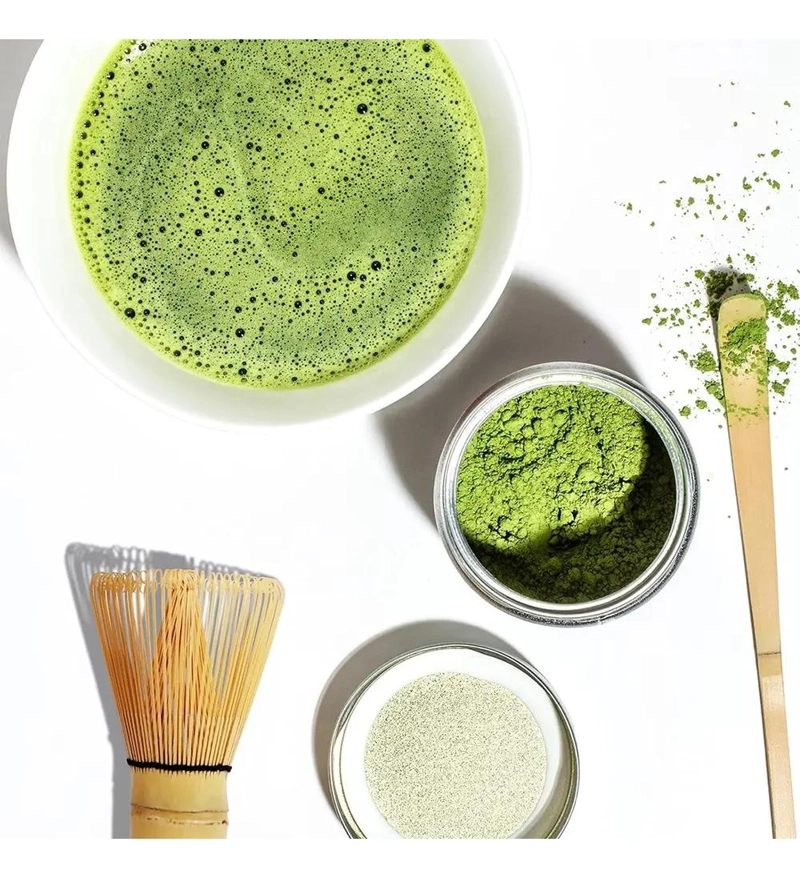 JUEGO DE UTENSILIOS PARA PREPARAR TE  MATCHA DE BAMBU - 8