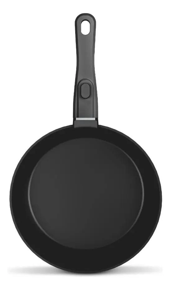 BATERIA DE COCINA 11 PIEZAS ALUMINIO FORJADO COLOR NEGRO - 6