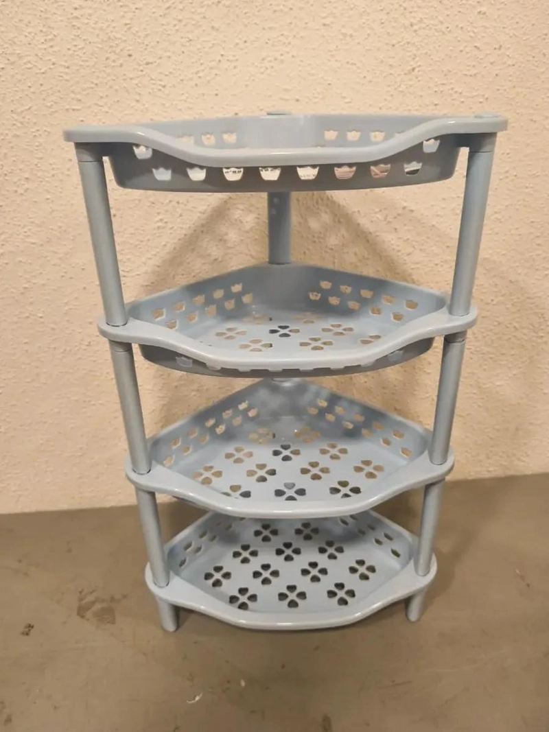 ORGANIZADOR ESQUINERO MULTIUSO PARA DUCHA Y BAÑO CON 4 ESTANTES - 4