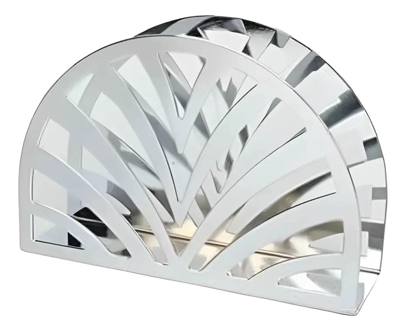 SERVILLETERO ELEGANTE DE ACERO INOXIDABLE PARA MESA - 1