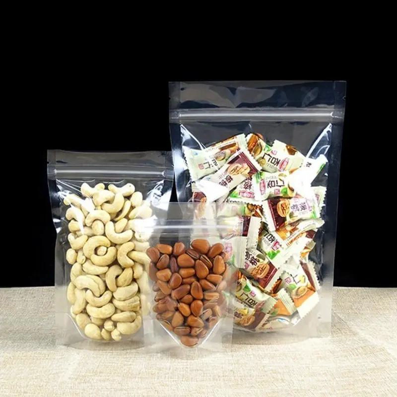50 BOLSAS DOYPACK TRANSPARENTES HERME TICAS 15X23CM - 2