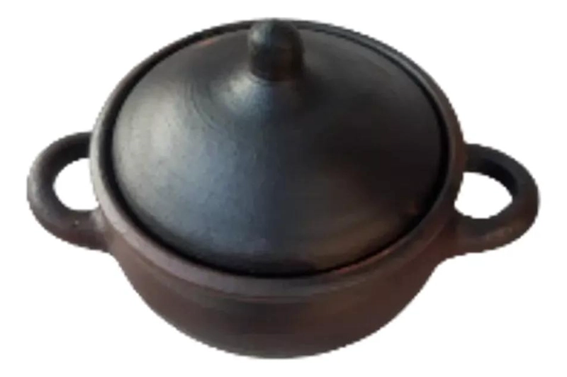 MINI OLLA DE GREDA 500 ML PARA CEVICHES Y SOPAS - 1