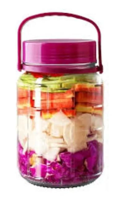 PACK DE 2 FRASCOS DE VIDRIO HERME TICO DE 3 LITROS - 3