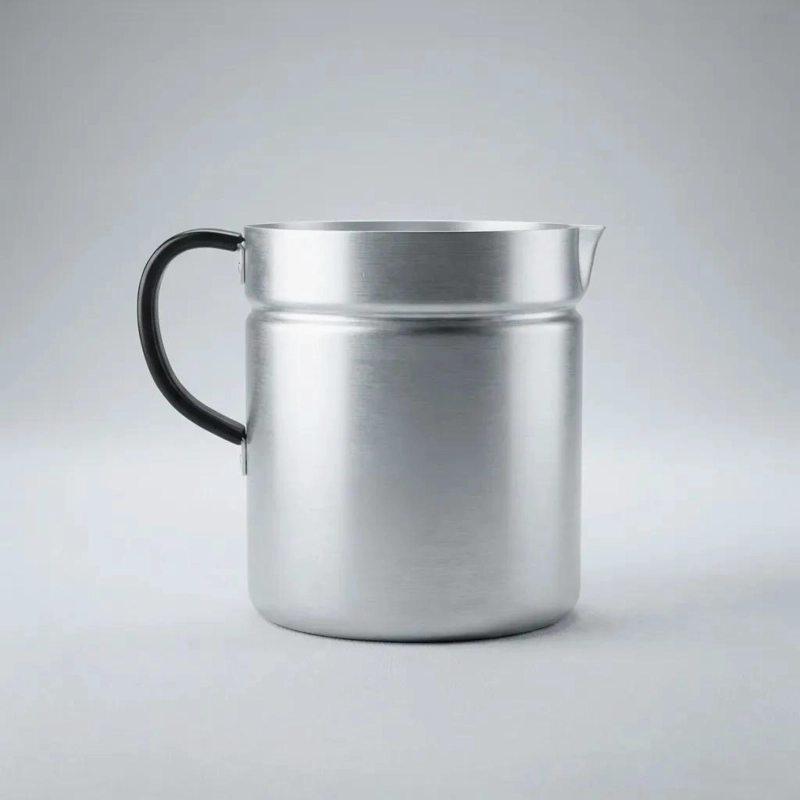 JARRA LECHERA DE ALUMINIO 900 ML PARA CALENTAR LECHE - 2