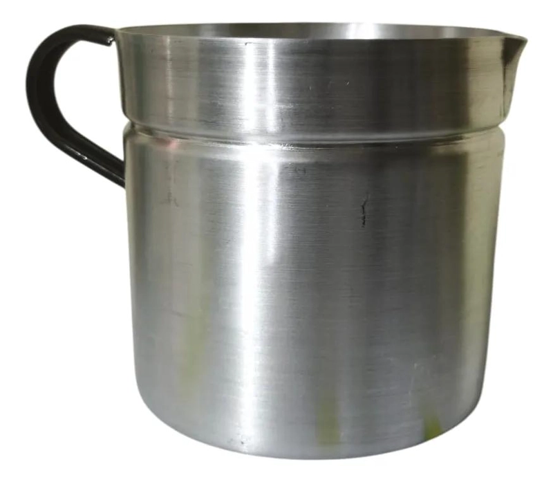 JARRA LECHERA DE ALUMINIO 900 ML PARA CALENTAR LECHE - 4
