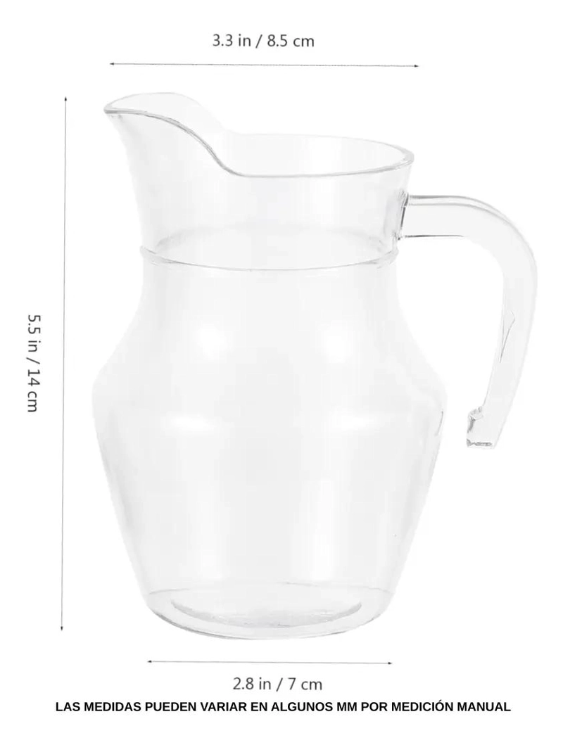 PACK DE 6 JARRAS DE VIDRIO DE 500 ML PARA CELEBRACIONES - 5
