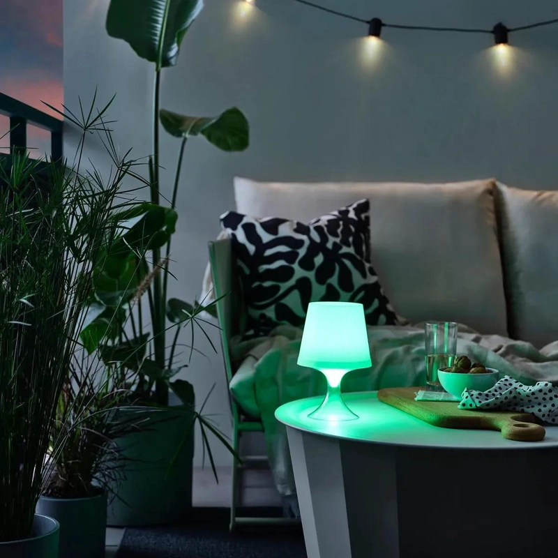 LAMPARA LED PORTATIL AJUSTABLE CON CARGA USB-C 24 CM - 2