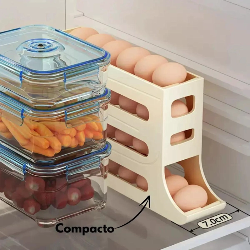 DISPENSADOR DE HUEVOS AUTOMATICO DE 4 NIVELES PARA 30 HUEVOS - 10