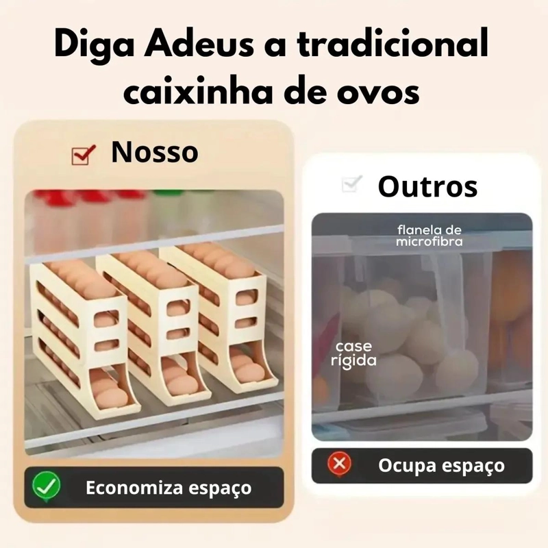 DISPENSADOR DE HUEVOS AUTOMATICO DE 4 NIVELES PARA 30 HUEVOS - 3