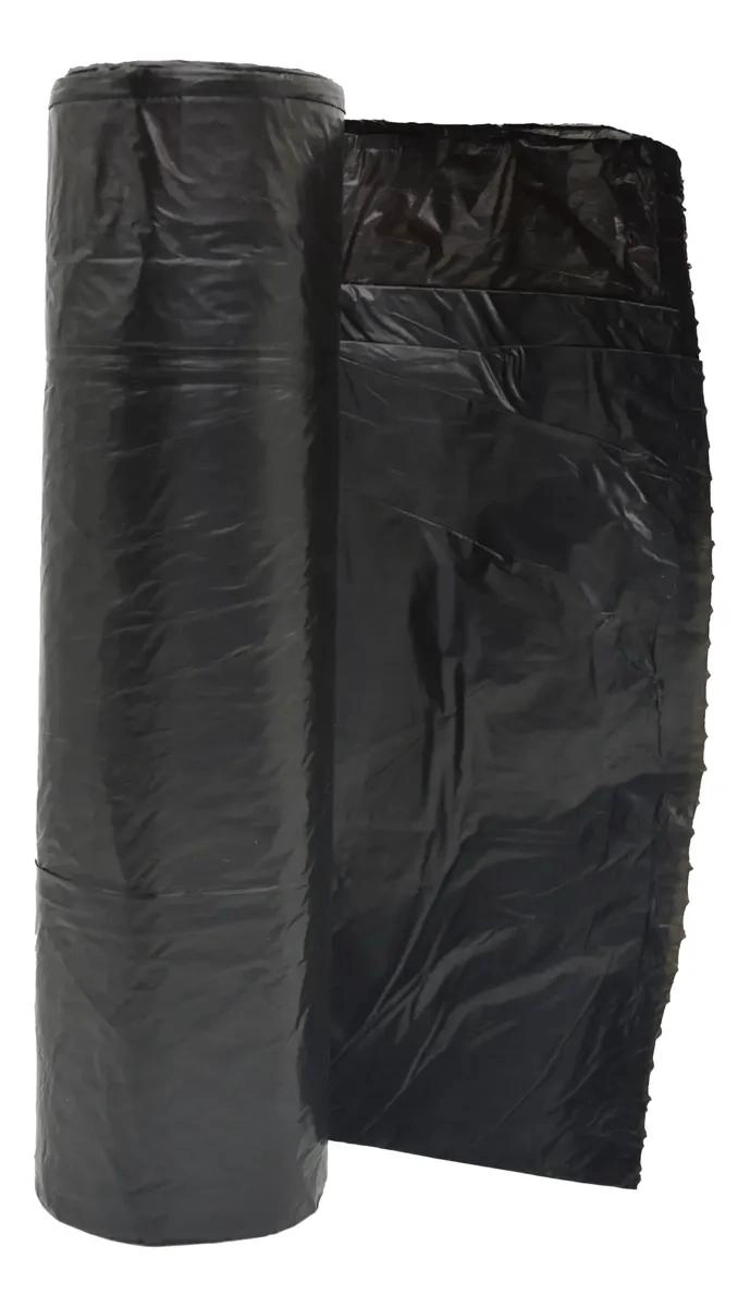 PACK DE 30 BOLSAS NEGRAS PARA BASURA CON CORDON 72X90CM - 2